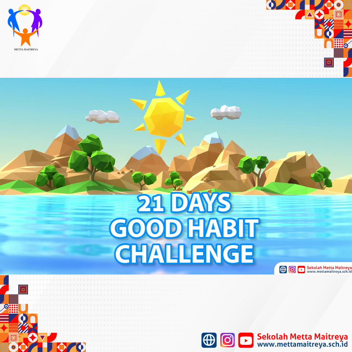 Pemenang 21 Days Good Habit Challenge Maret & April | PAUD METTA MAITREYA